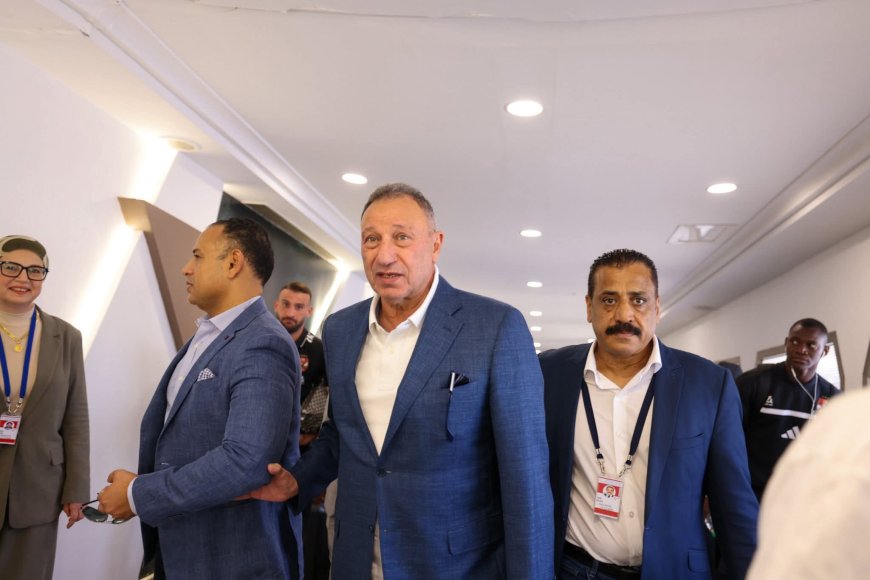 بعثة الأهلي تصل تونس برئاسة الخطيب.. واستبعاد وسام أبو علي لأسباب انضباطية
