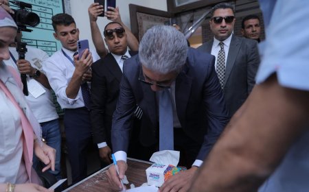 شريف فتحي يشارك في التصويت: دعم الديمقراطية يبدأ من صناديق الاقتراع