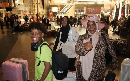 رحلة إنسانية جديدة تربط القاهرة بالسودان عبر السكة الحديد