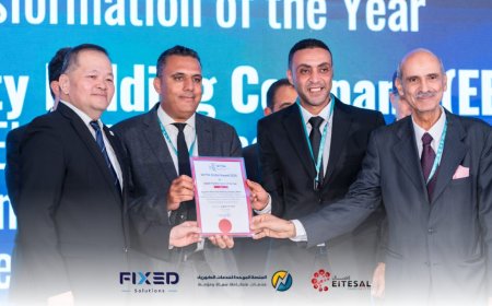 إنجاز عالمي لمصر.. المنصة الموحدة للكهرباء وفيكسد سوليوشنز تحصدان جائزة التميز العالمي في التحول الرقمي 2025