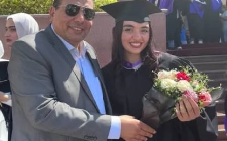 أرقى التهاني للكاتب الصحفي حازم الشرقاوي بمناسبة تخرج ابنته من كلية طب الأسنان