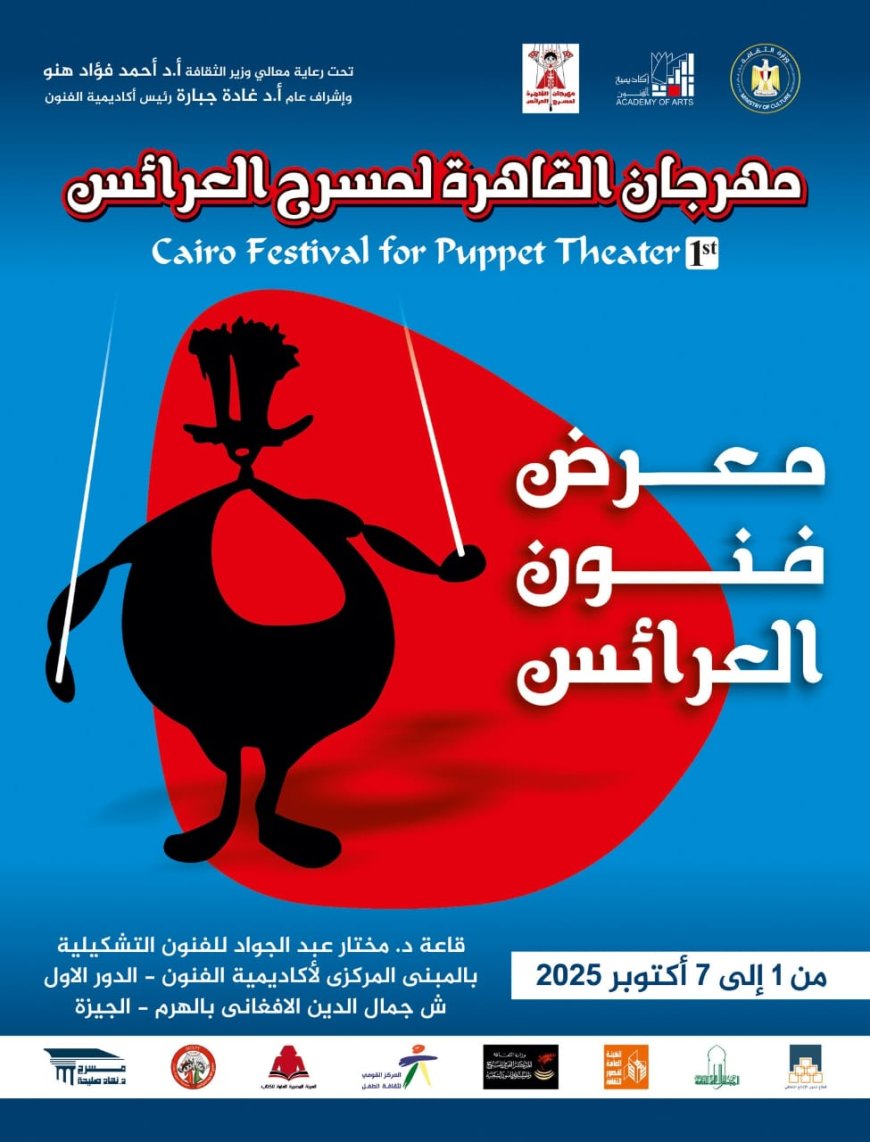 أكاديمية الفنون تطلق «معرض فنون العرائس» الأول ضمن مهرجان القاهرة لمسرح العرائس