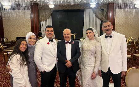 اللواء ماهر هاشم سكرتير عام محافظة أسوان يحتفل بزفاف نجله النقيب محمد في حفل أسطوري