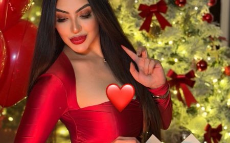 أجواء دافئة ولمسة أنيقة.. دعاء صلاح تحتفل بالكريسماس على طريقتها الخاصة