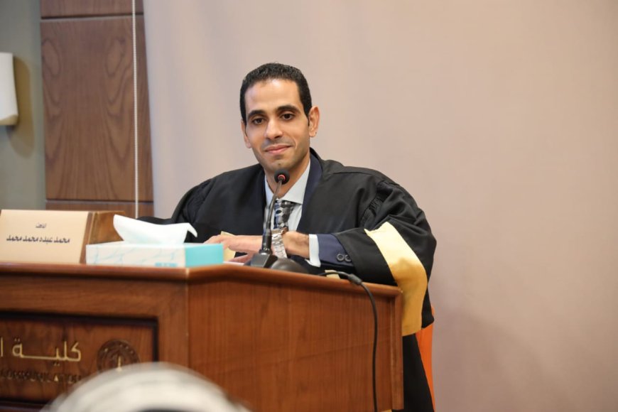 الباحث محمد عبده يحصل على درجة الدكتوراه من كلية الإعلام بجامعة الأزهر بمرتبة الشرف الأولى