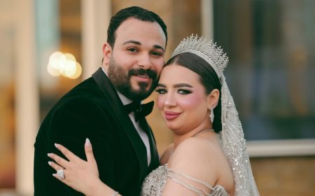 ليلة من الفرح تكتب بداية العمر… زفاف دنيا أكرم وأحمد علاء