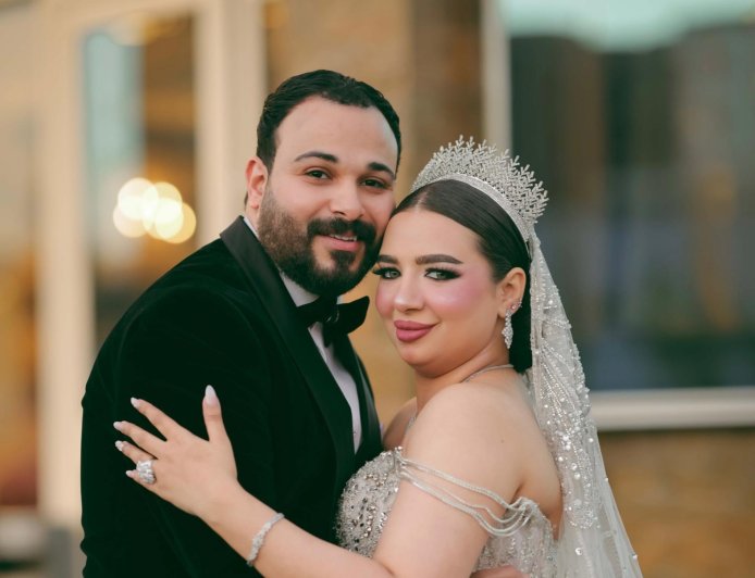 ليلة من الفرح تكتب بداية العمر… زفاف دنيا أكرم وأحمد علاء