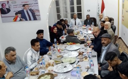 مائدة رمضانية بروح العروبة تجمع شباب الأمة في اتحاد شباب العرب للإبداع والابتكار