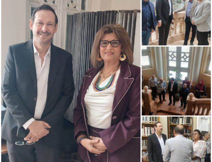 أيمن الشيوي يبدأ مهامه بجولة ميدانية: تفقد مكتبة القاهرة الكبرى لدعم الحراك الثقافي وتعزيز دورها الإبداعي