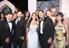 بالصور.. يسرا ومي عمر ومحمد سامي وعماد زيادة يحتفلون بزفاف ماركو نجل إدوارد