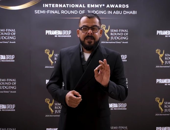 منذر رياحنة في لجنة تحكيم الإيمي الدولية 2026.. بطل «الاجتياح» يعود إلى الحدث العالمي من بوابة الخبرة والإنجاز