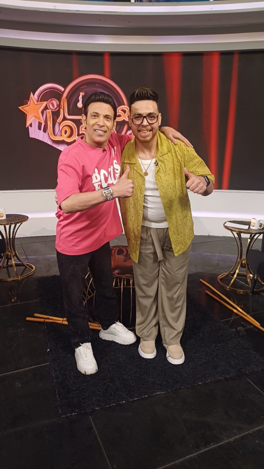 سعد الصغير يستضيف المطرب صلاح المنشاوي في «سعد مولعها نار» الليلة على قناة الشمس