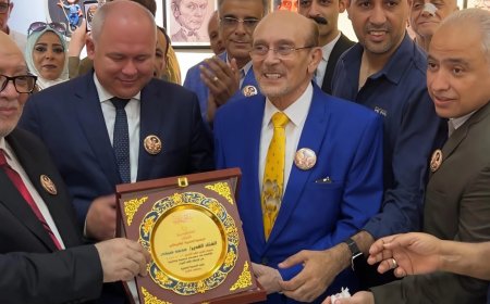 محمد صبحي بعيون فناني العالم.. افتتاح المعرض الدولي "فارس الفن العربي" بمتحف محمود مختار