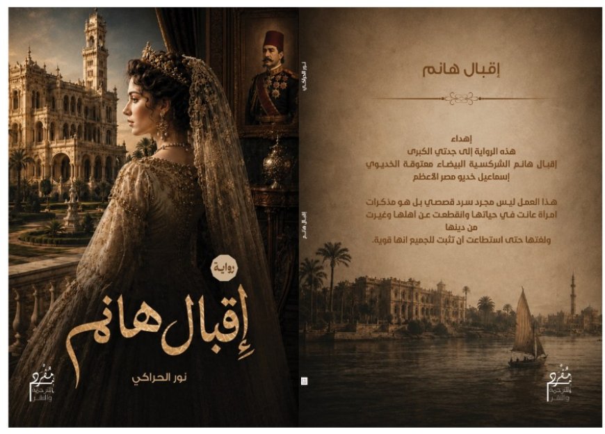 من أسواق الرقيق إلى عرش النبل في مصر.. «إقبال هانم» رواية تاريخية جديدة للدكتور نور الحراكي