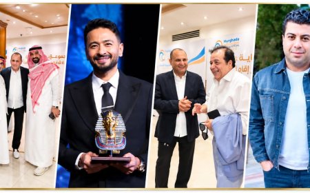 بلال صبري يشيد بمسعد فودة ويحتفي بتكريم حمادة هلال في مهرجان الغردقة