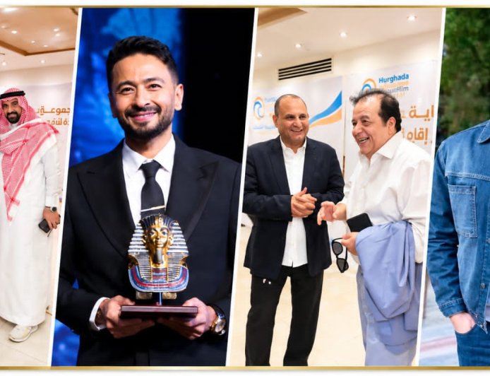 بلال صبري يشيد بمسعد فودة ويحتفي بتكريم حمادة هلال في مهرجان الغردقة
