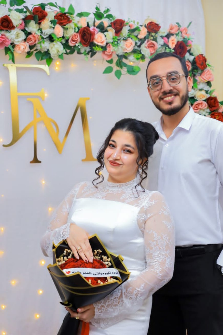 شنودة كحول وإيمان سيفين يهنئان نجلهما فادي بمناسبة خطوبته على ميرنا جمال